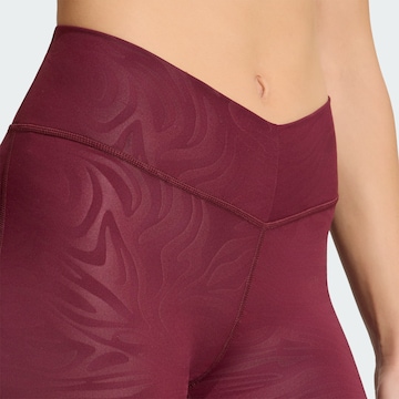 ADIDAS PERFORMANCE Skinny Sportbroek 'All Me Essentials' in Rood