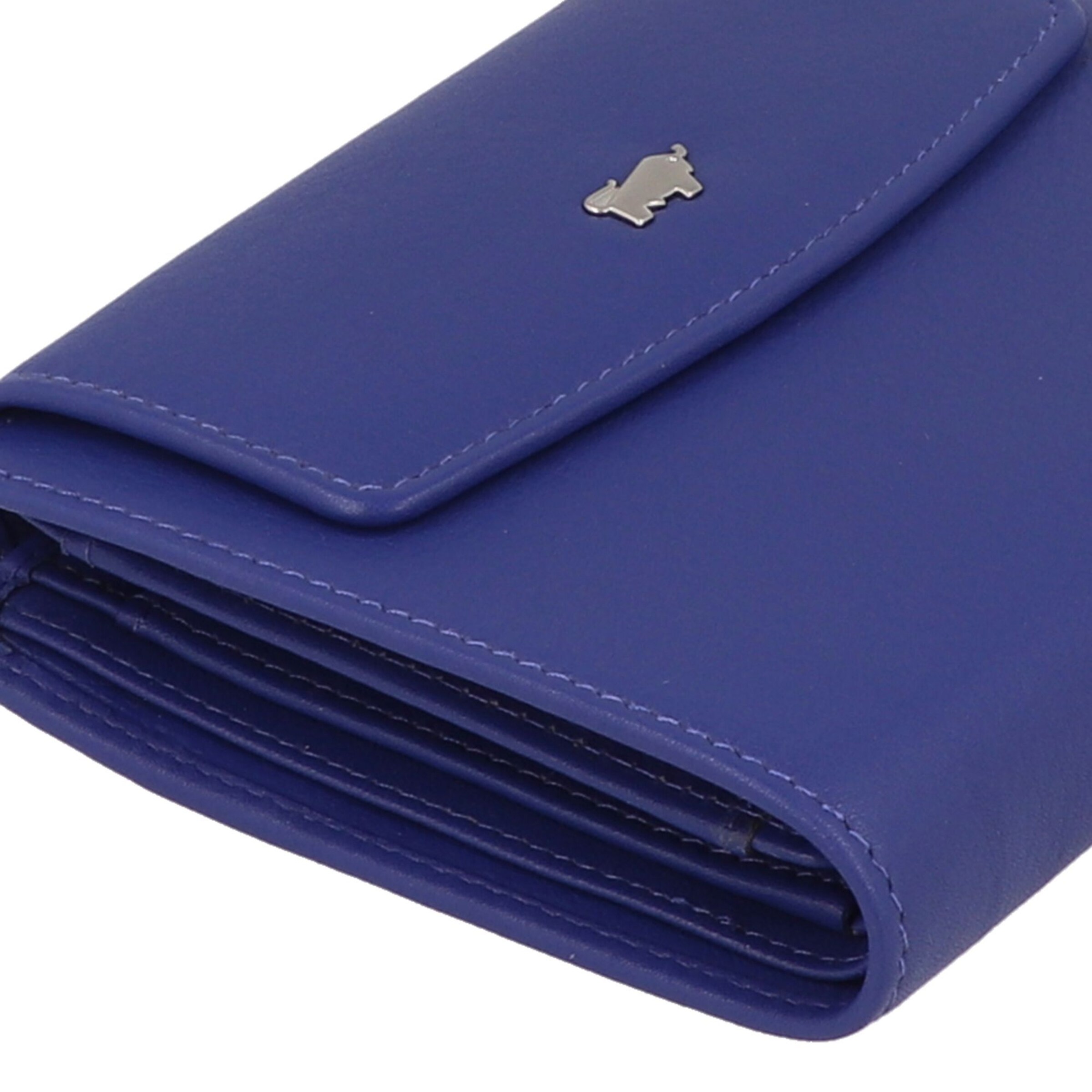 Braun Büffel Wallet 'Joy' in Blue