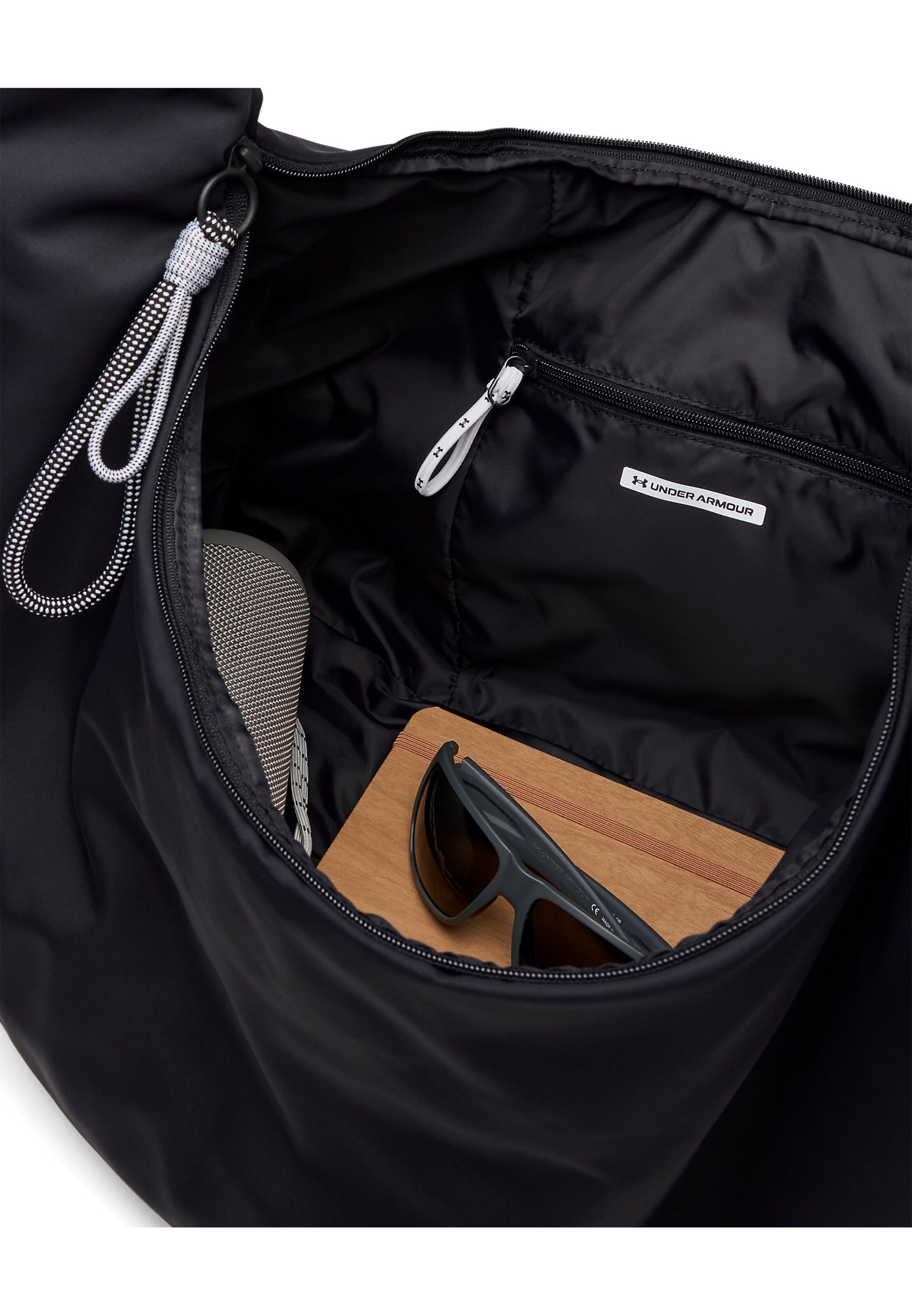 UNDER ARMOUR Sports bag 'Studio Cinch Crescent' in Black