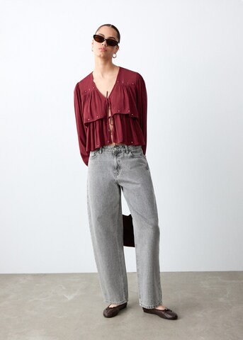 MANGO TEEN Blouse 'Goya' in Red