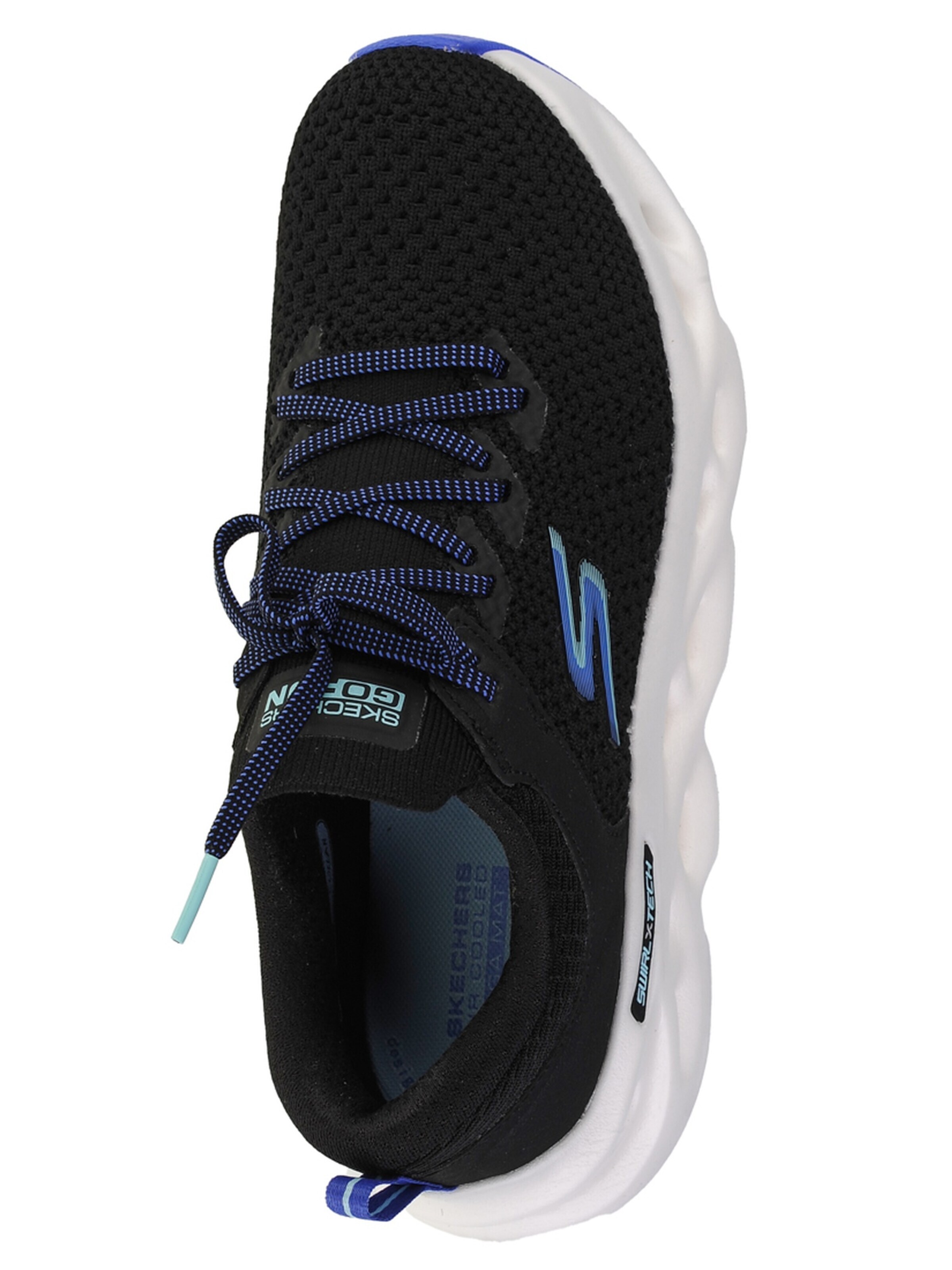 SKECHERS Loopschoen 'Go Run Swirl Tech-Dash Charge' in Zwart