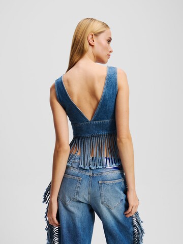 KARL LAGERFELD JEANS Топ в Синий
