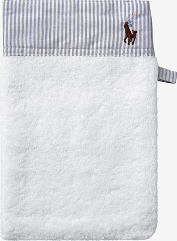 Ralph Lauren Home Washcloth 'OXFORD' in Blue: front