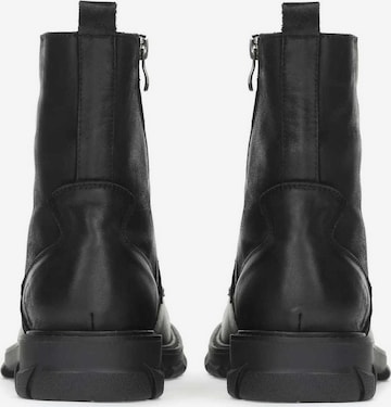 Kazar Lace-Up Boots in Black