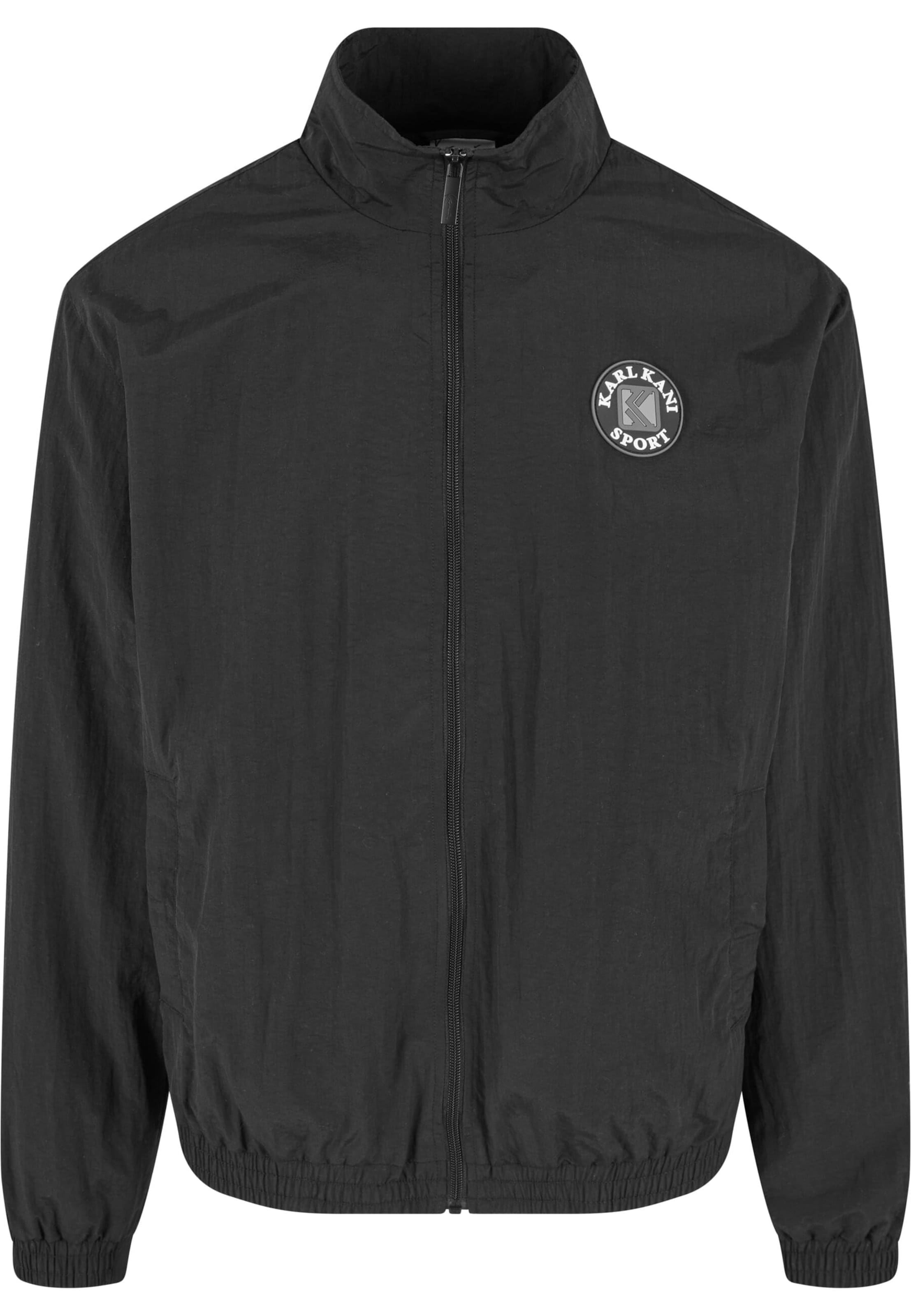 Karl Kani Jacke 'Essential' in Schwarz: Vorderseite