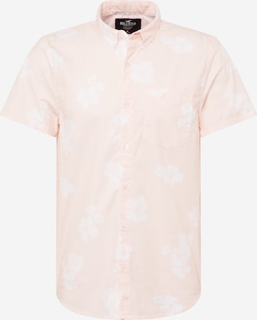 HOLLISTER Regularny krój Koszula w kolorze różowy: przód