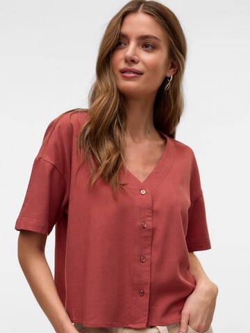 sarkans VERO MODA Blūze 'VMJESMILO'