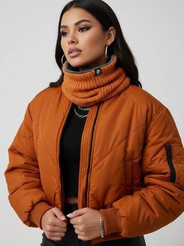 Manufaktur13 Schlauchschal 'Neckwarmer' in Braun