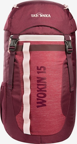 TATONKA Sports Backpack 'Wokin' in Red: front
