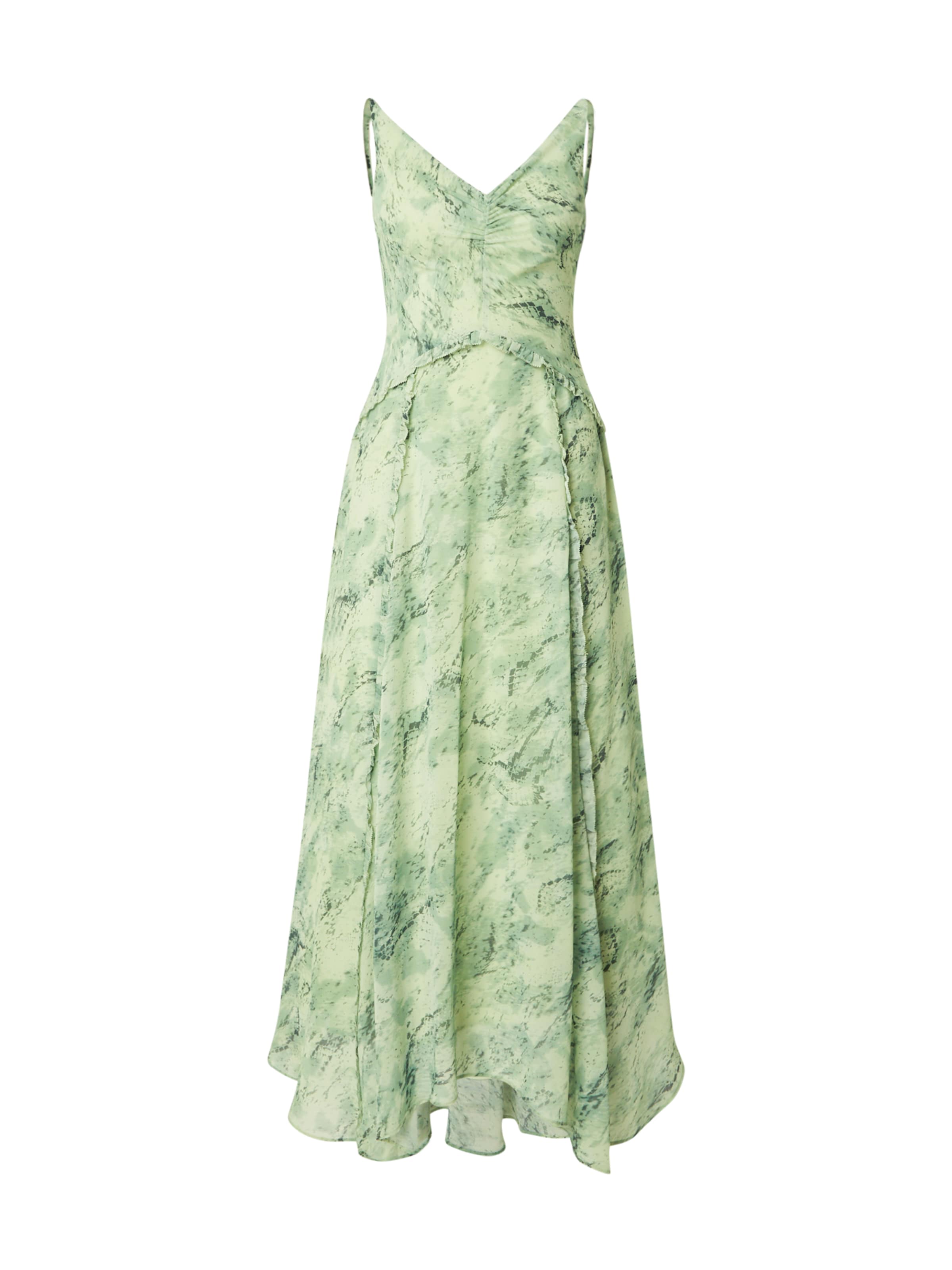 Rochie 'Delphine' de la Forever New pe verde: față