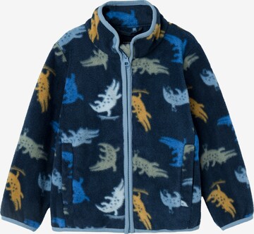 Veste en polaire 'MEEKO' NAME IT en bleu : devant