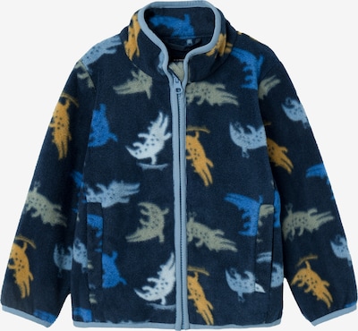 NAME IT Fleece jas 'MEEKO' in de kleur Navy, Productweergave