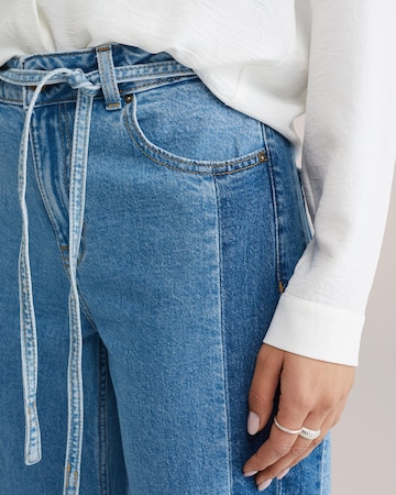 WE Fashion Широкий Джинсы в Синий