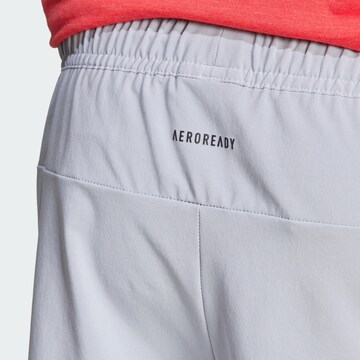 ADIDAS PERFORMANCE Sportbroek 'Designed for Training Workout' in Grijs