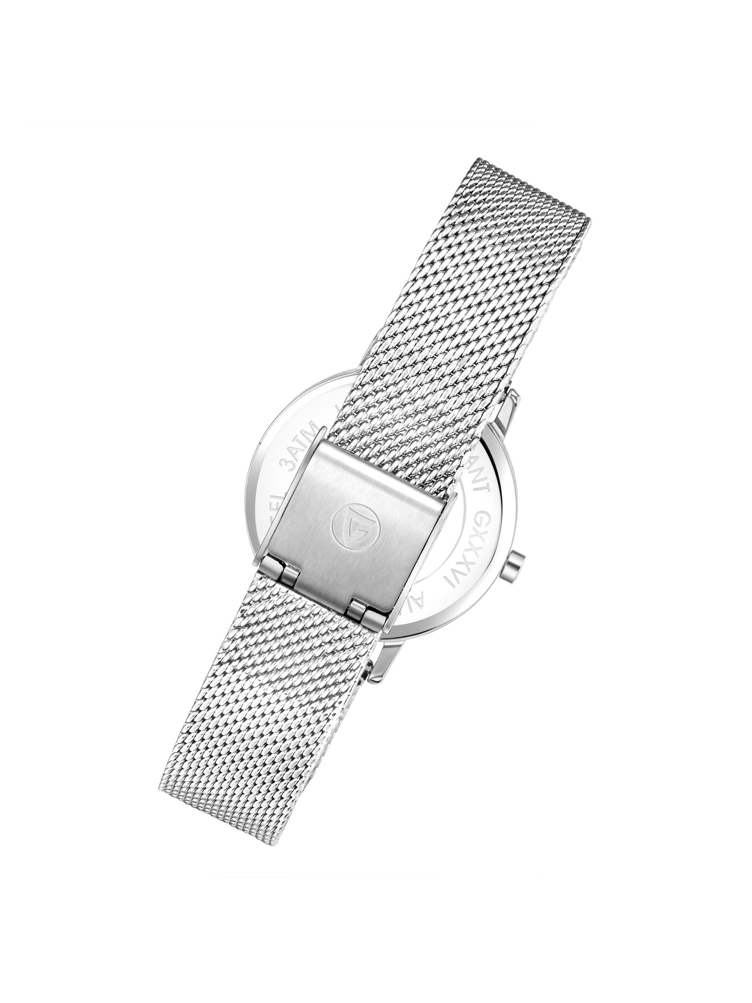 Gigandet Analog Watch 'MINIMALISM' in Silver