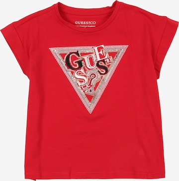 GUESS Shirt in Red: front