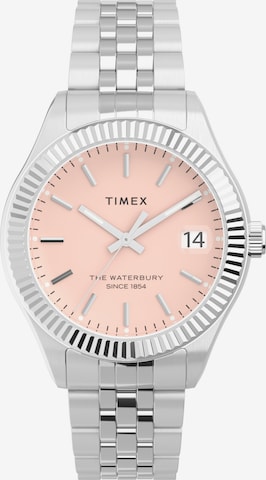 TIMEX Analoog horloge 'Waterbury' in Zilver: voorkant