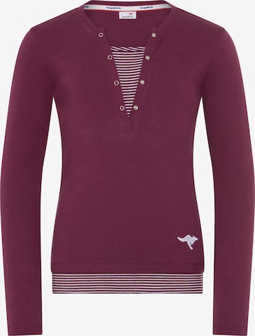 KangaROOS Shirt in Red: front