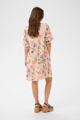 Cream Šaty 'Lucia' - Ružová