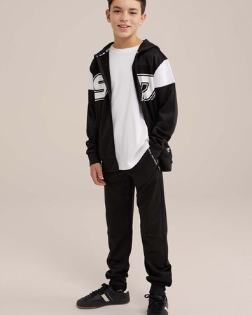 WE Fashion Loosefit Nadrág - fekete