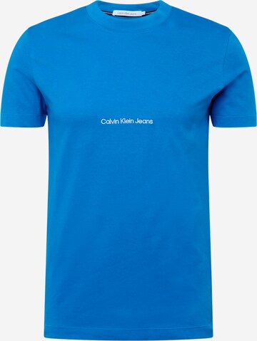 Calvin Klein Jeans Shirt in Blauw: voorkant