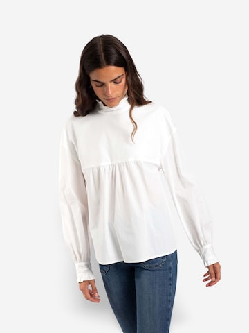 THE-ARE Bluse in Weiß: Vorderseite