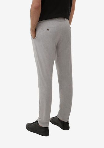 Coupe slim Pantalon à plis s.Oliver en gris