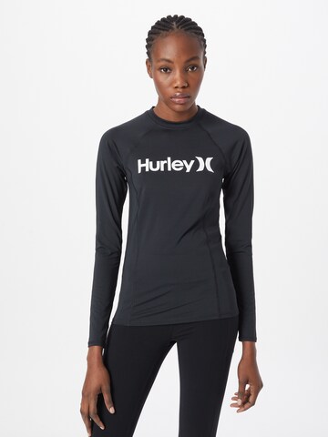 Hurley Performance Shirt in Black: front