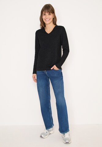 CECIL Pullover in Schwarz