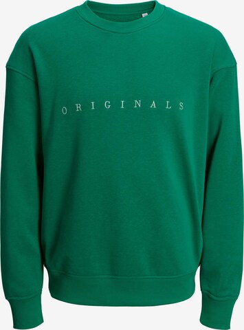 JACK & JONES Sweatshirt i grøn: forside