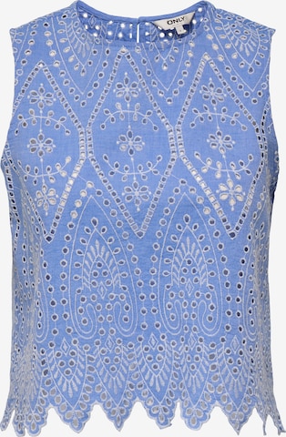 Haut ONLY en bleu : devant