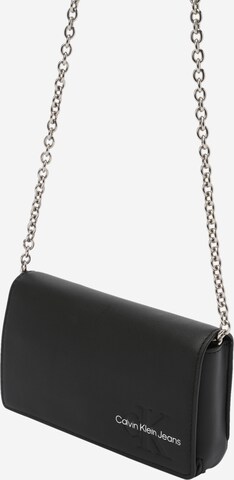 Sac à bandoulière Calvin Klein Jeans en noir : devant