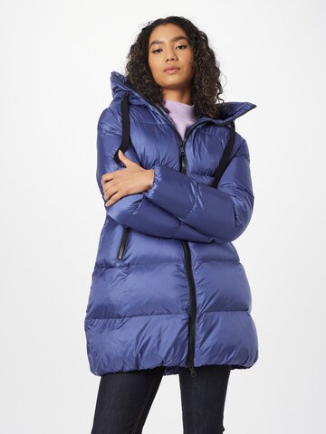 No. 1 Como Winterjas 'LEONIE' in Blauw: voorkant