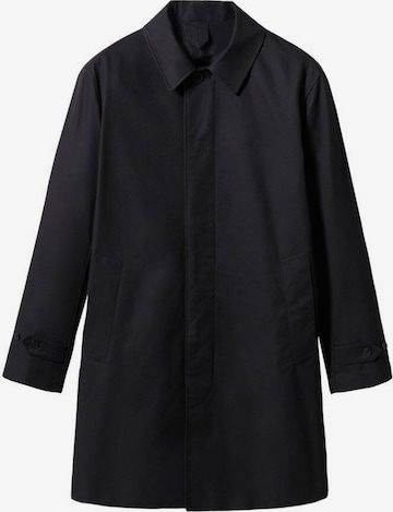 MANGO MAN Between-Seasons Coat 'Chayton' in Black: front