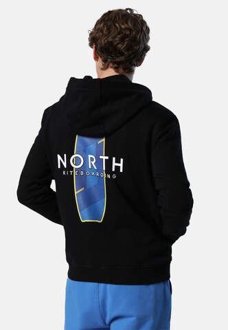 North Sails Sweatshirtjacke in Schwarz