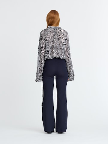 Minx Boot cut Trousers 'JOAN' in Blue