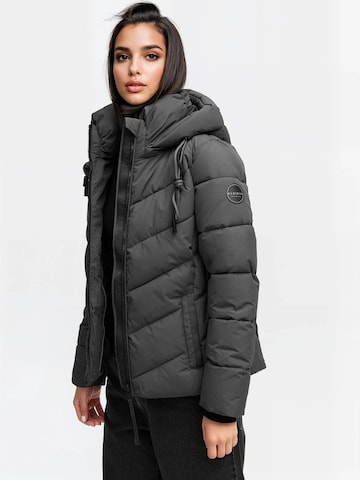 MARIKOO Jacke 'Sahnemausii' in Grau