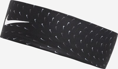 Nike Sportswear Accessoires Sportstirnband in dunkelgrau / schwarz / weiß, Produktansicht
