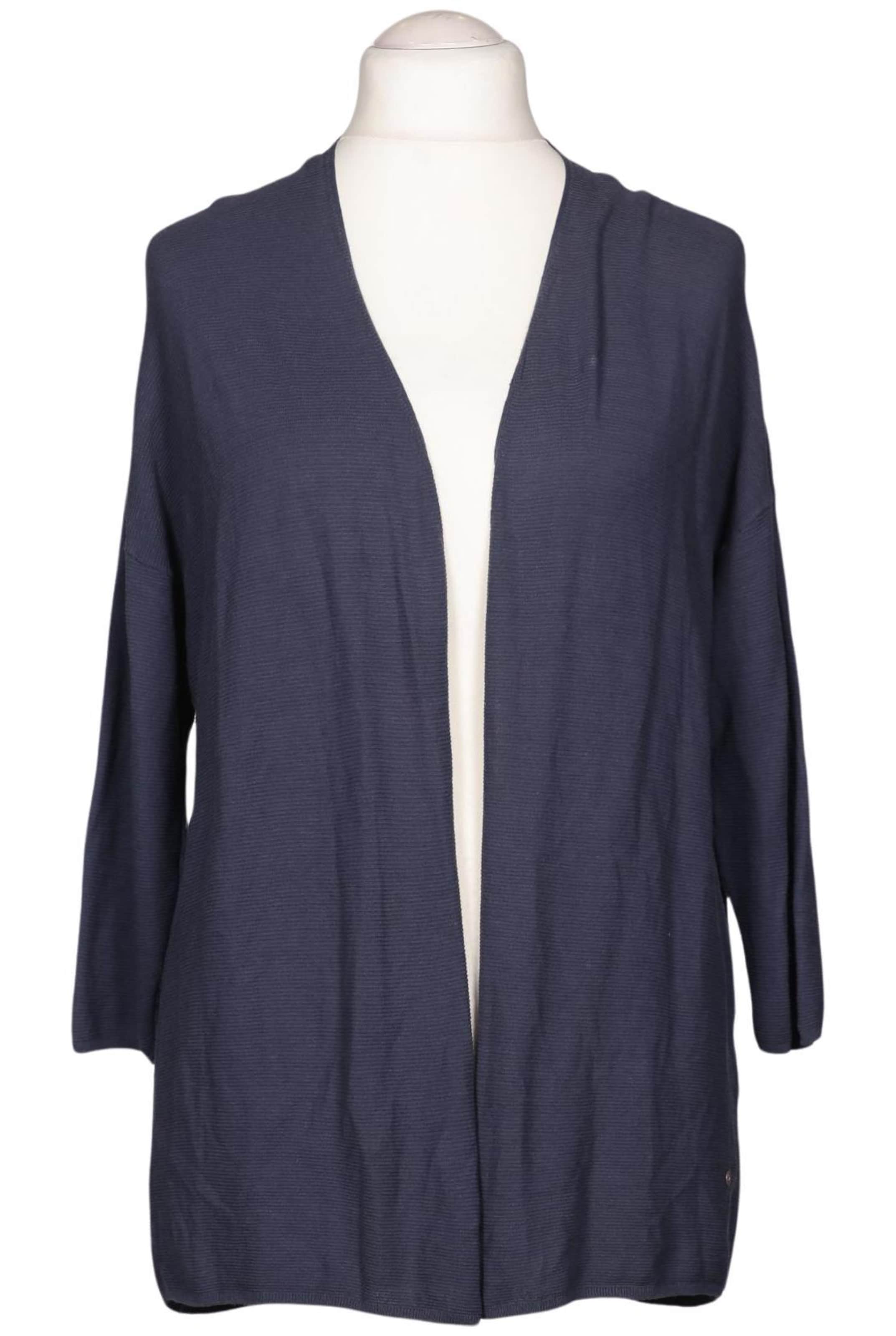 GERRY WEBER Strickjacke XXL in Blau: Vorderseite