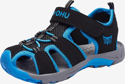 myToys-COLLECTION Sandals & Slippers 'SAN EV' in Blue / Grey / Black, Item view