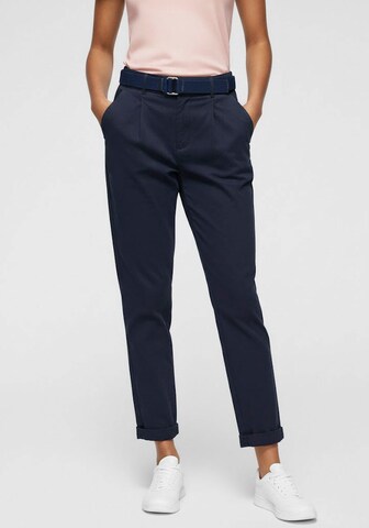 DELMAO Regular Hose in Blau: Vorderseite