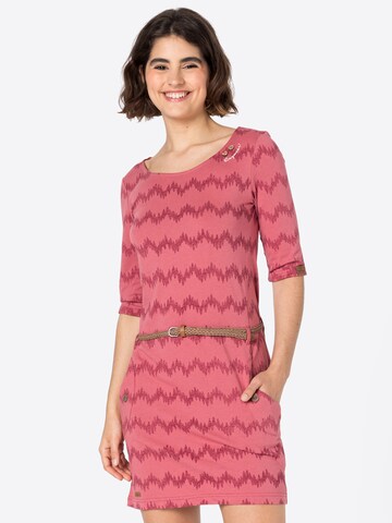 Ragwear Kleid 'TANYA' in Pink: predná strana