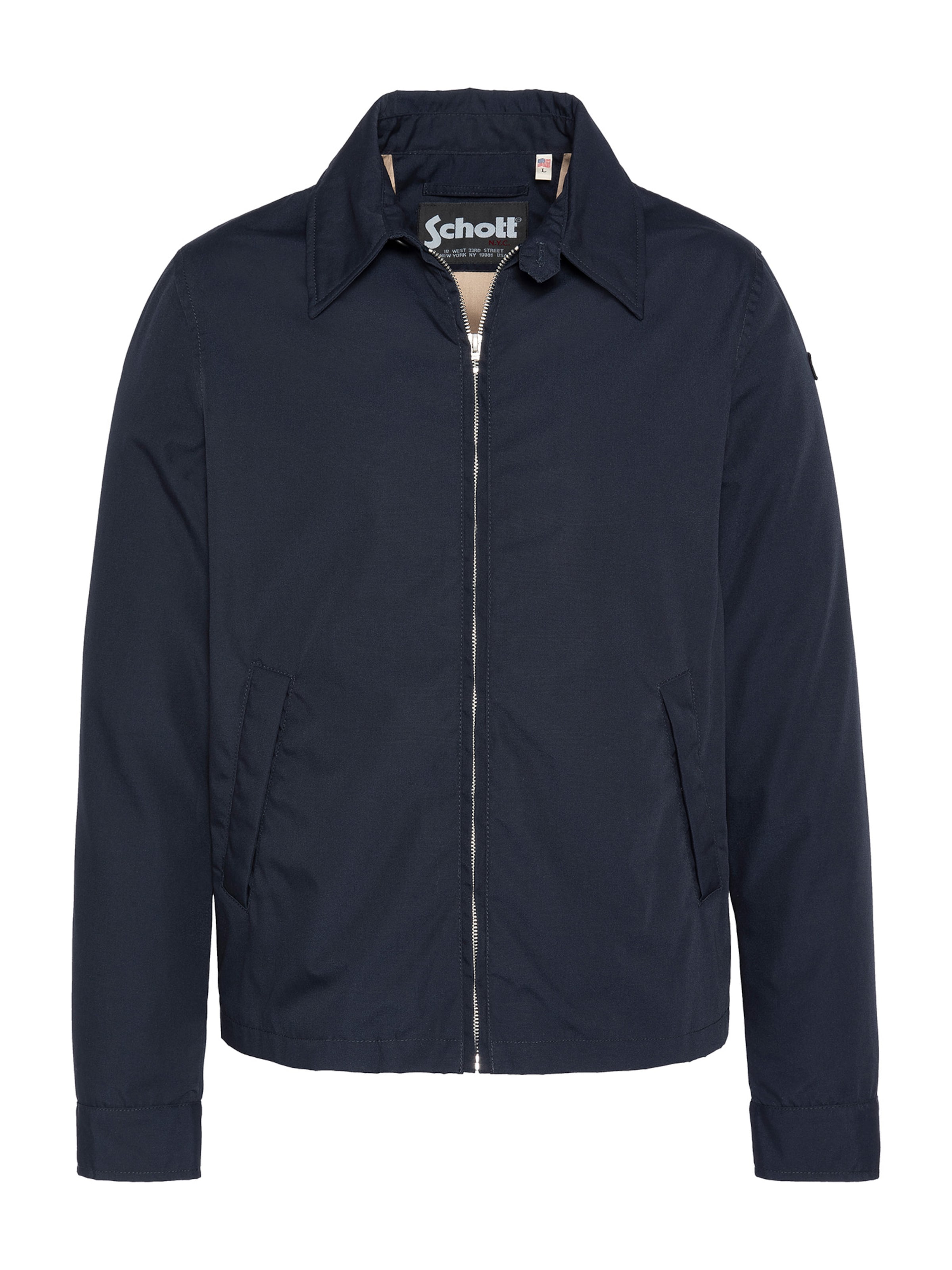 Schott NYC Übergangsmantel‌‌‌‌‌‌ in Blau: Vorderseite