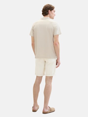 TOM TAILOR Regular Shorts in Beige