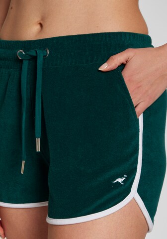 KangaROOS Regular Pants in Green