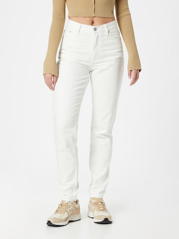 Calvin Klein Jeans Regular Jeans in Wit: voorkant