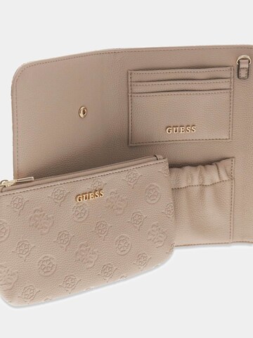 GUESS Portemonnaie in Beige