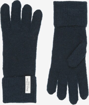 Gants Marc O'Polo en bleu : devant