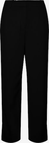 Wide leg Pantaloni con piega frontale 'Likka' di Y.A.S in nero: frontale