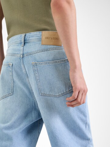 Loosefit Jeans 'ONSFade' di Only & Sons in blu